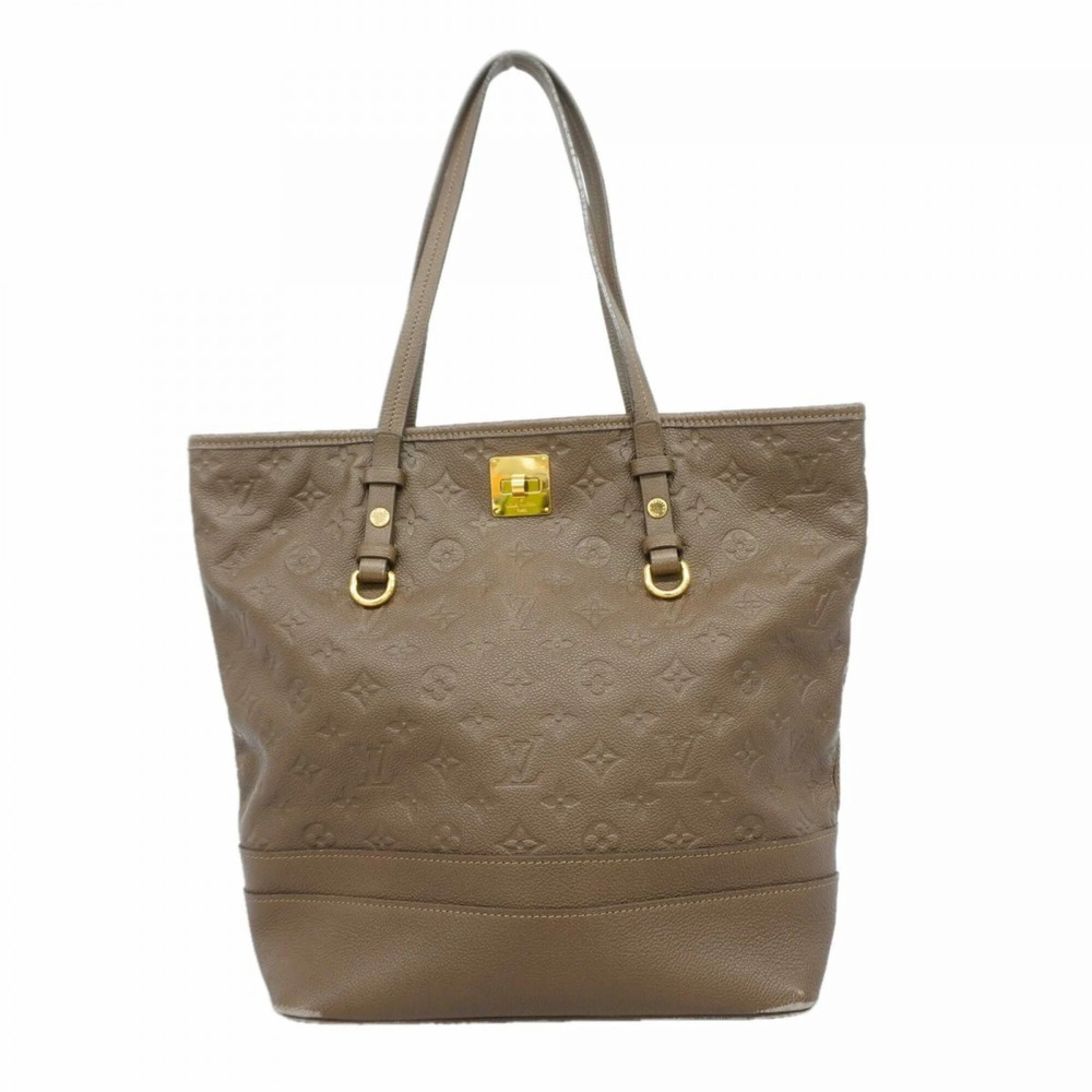 LOUIS VUITTON Brown Monogram Tote Bag